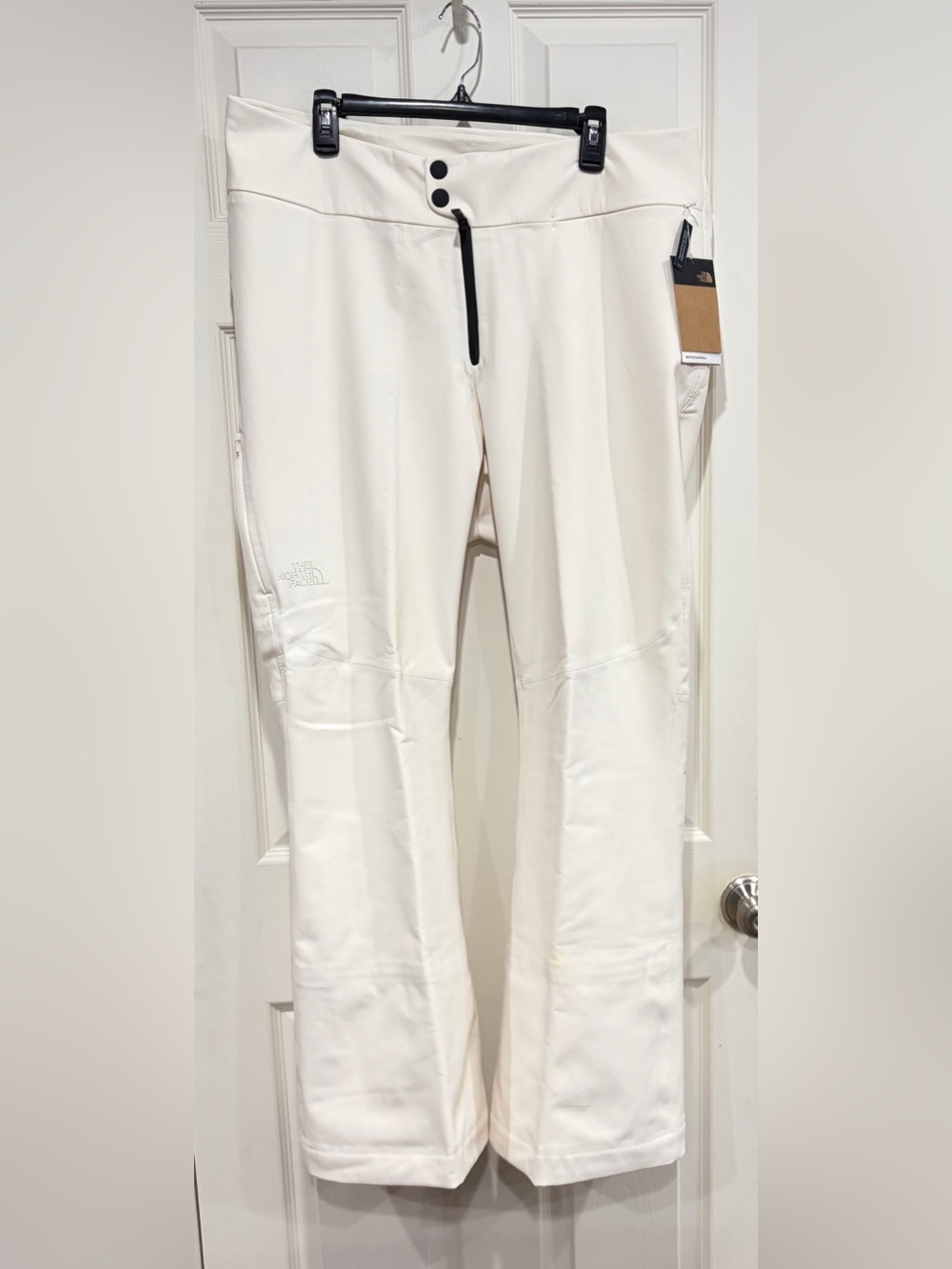 The North Face Women's 1X Plus Snoga Ski Pants White NWT Snowboard High Stretch